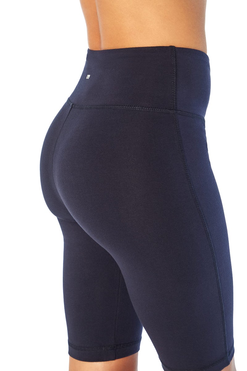 Marika Women's Becca High Rise Tummy Control Bermuda Short, Midnight Blue, Medium - Image 5